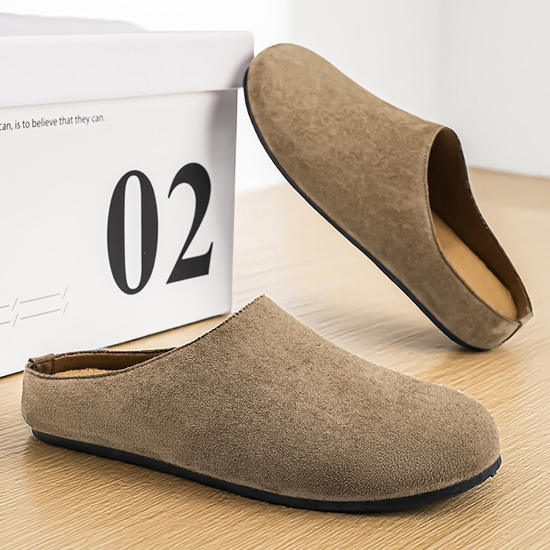 Men'S Shoes Loafers Casual - Men's New Slip-On Mules Closed Toe