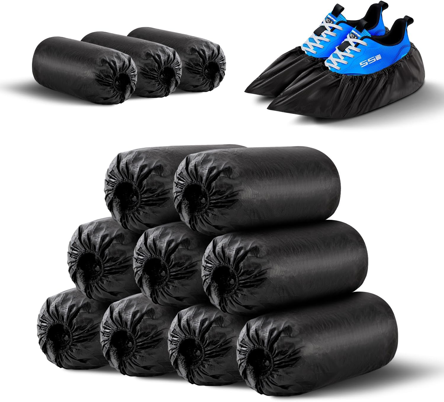 Men Shoes Size 11 - Disposable Shoe Covers 100 Pack Non