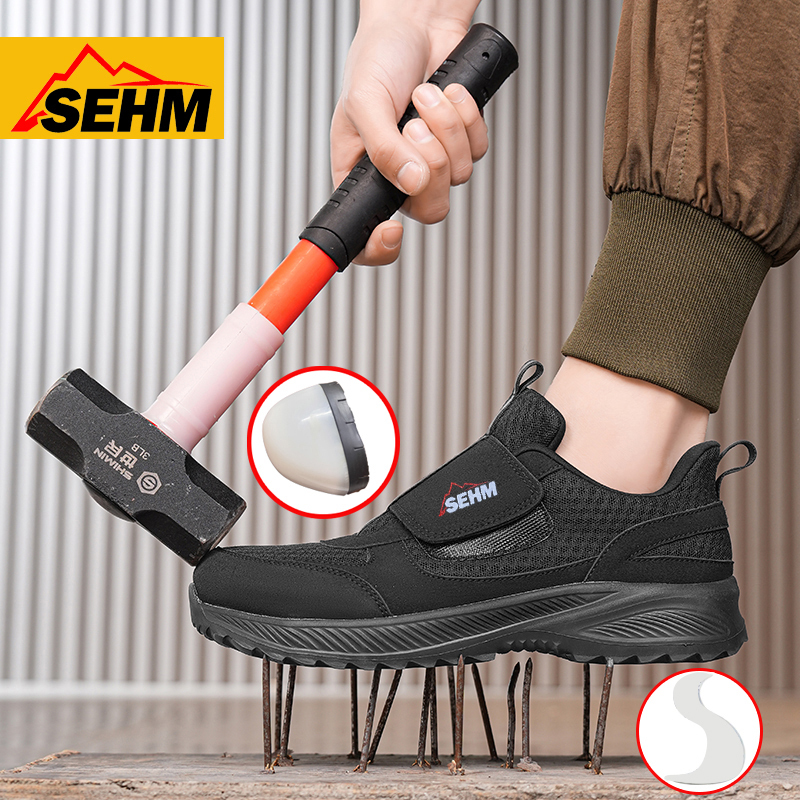 Men Shoes For Office Work - Large Size Men Fashion Steel Toe