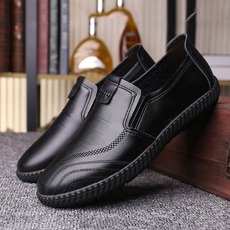 Men Shoes For Office Work - New Mens PU Leather Loafers Non
