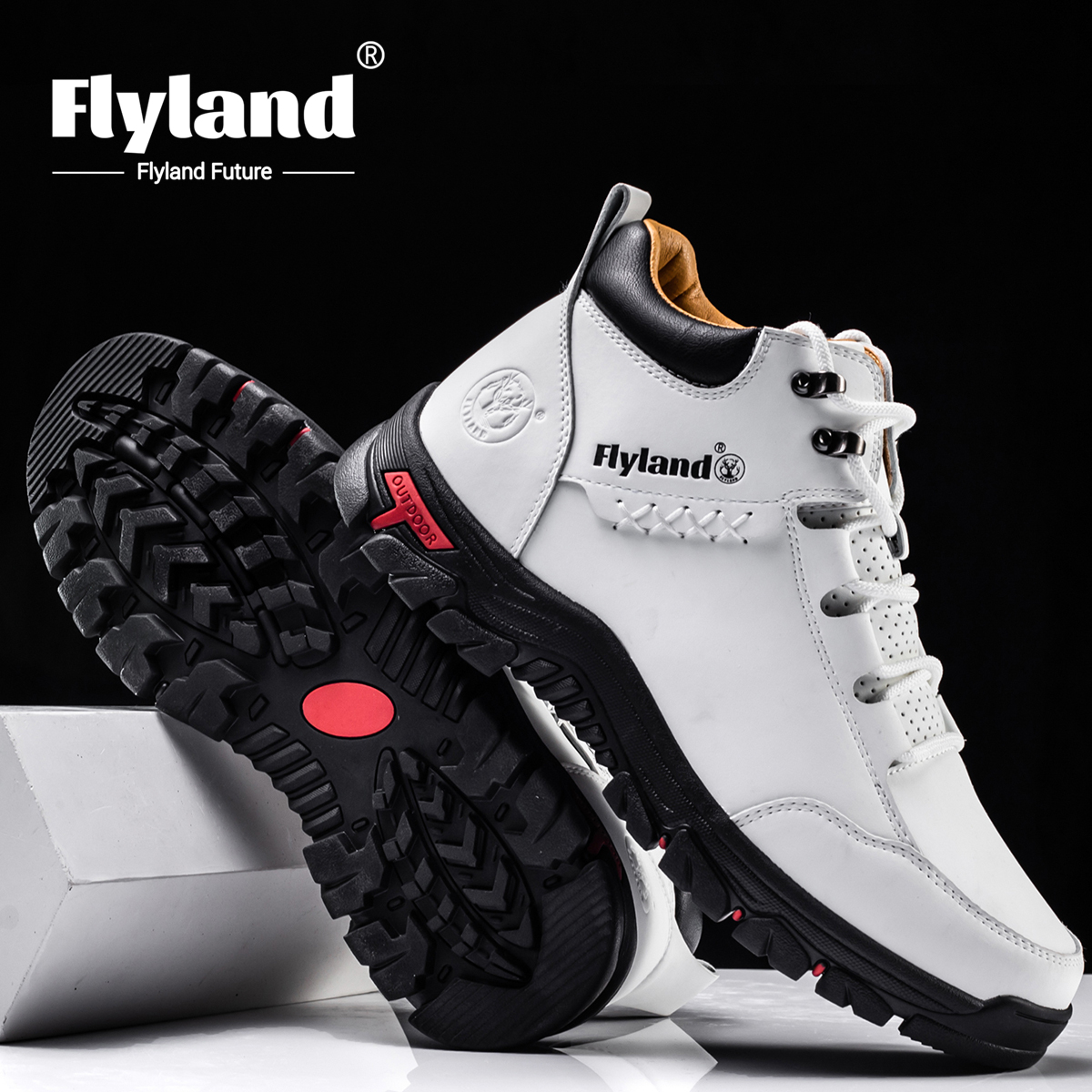Men Shoes For Office Work - FLYLAND Men's Chukka Boots, Vintage Classical