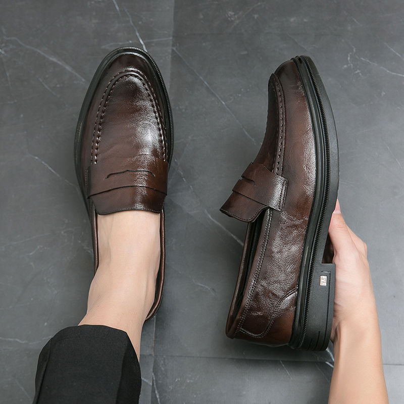 Men Shoes For Office Work - 2026 Brand Men's Comfortable Business Casual