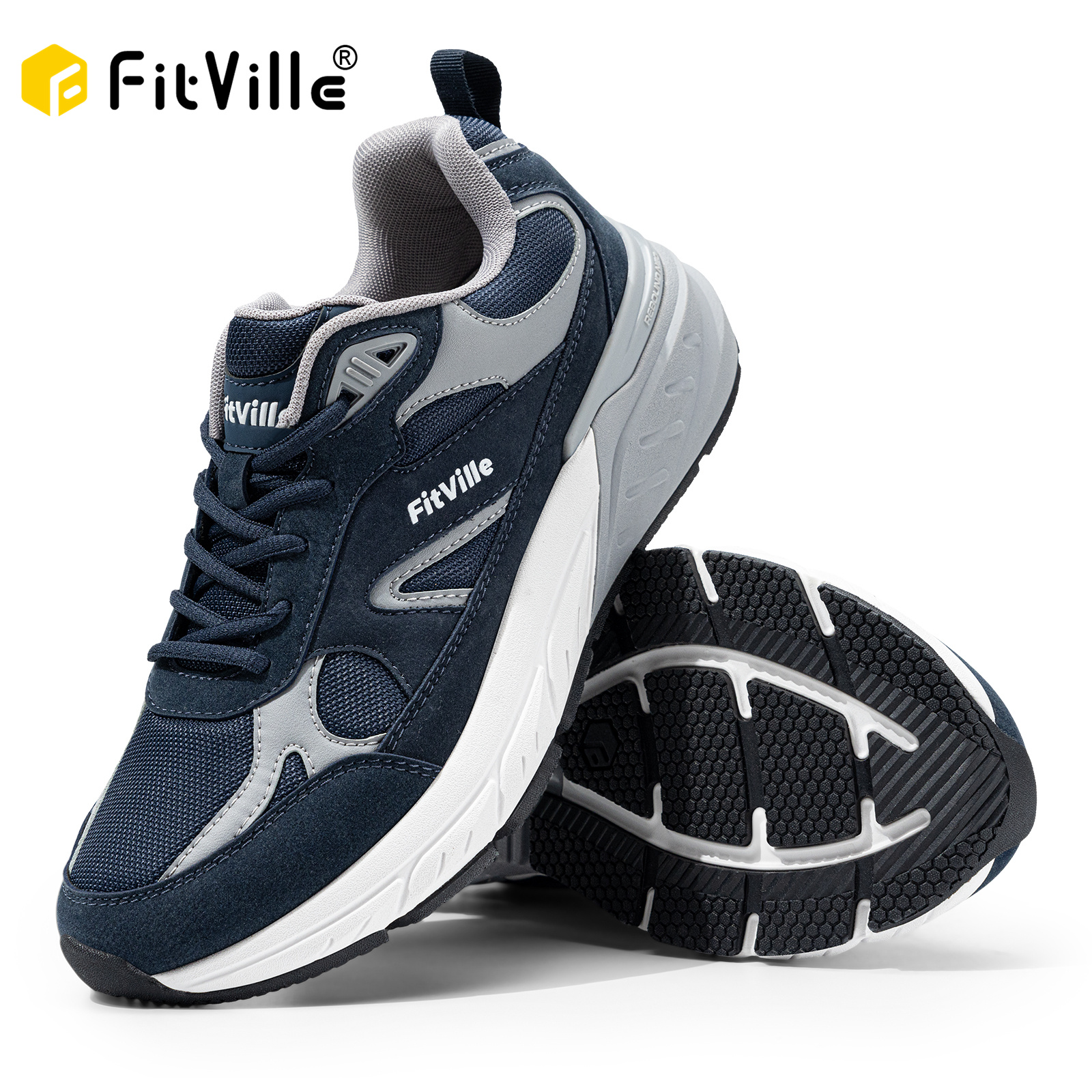 Men Shoes H&M - FitVille Newest Walking Shoes for Men
