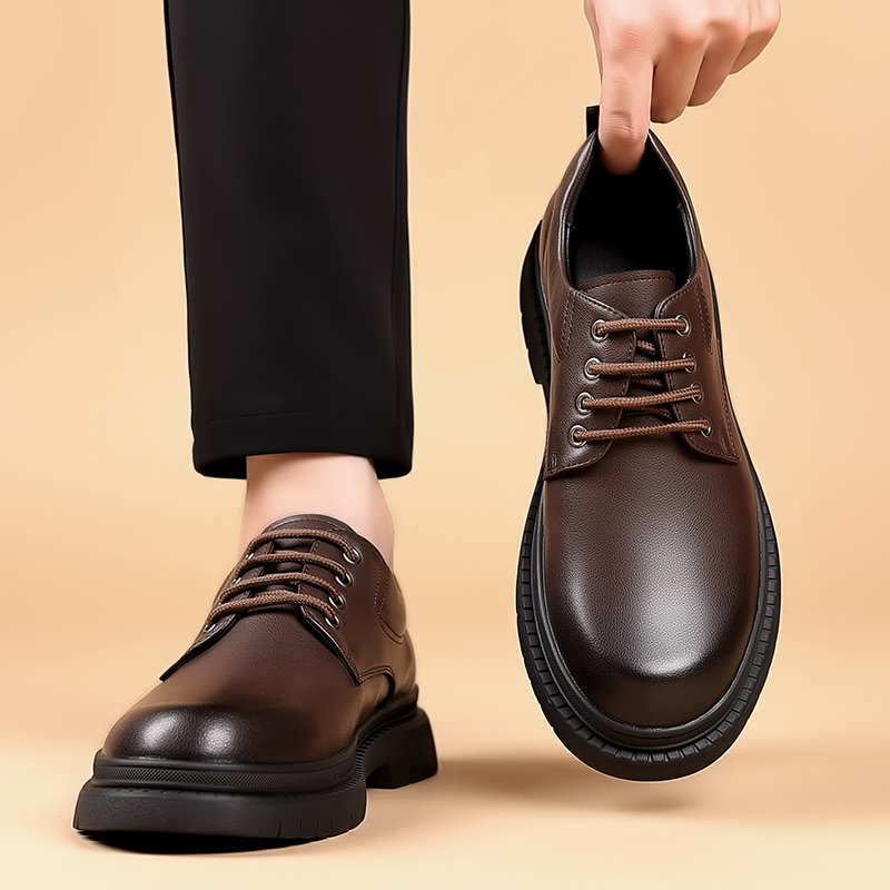 Men Casual Leather Shoes Comfo - огляд і ціна Men Shoes For Office Work