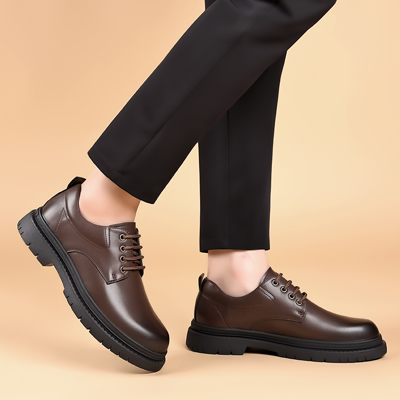 Men Casual Leather Shoes Comfo - огляд і ціна Men Shoes For Office Work