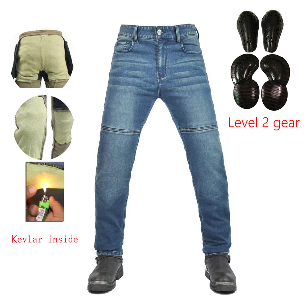 Motorcycle Riding Jeans Pants  - огляд і ціна Men'S Shoes With Jeans