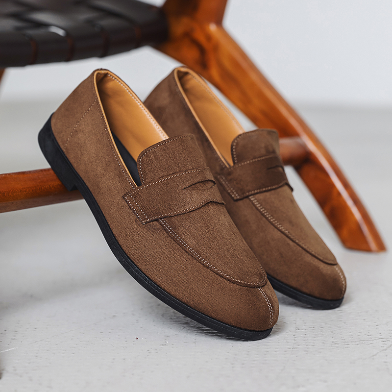 Fashion Leather Mens Loafers L - огляд і ціна Men Shoes Size 11