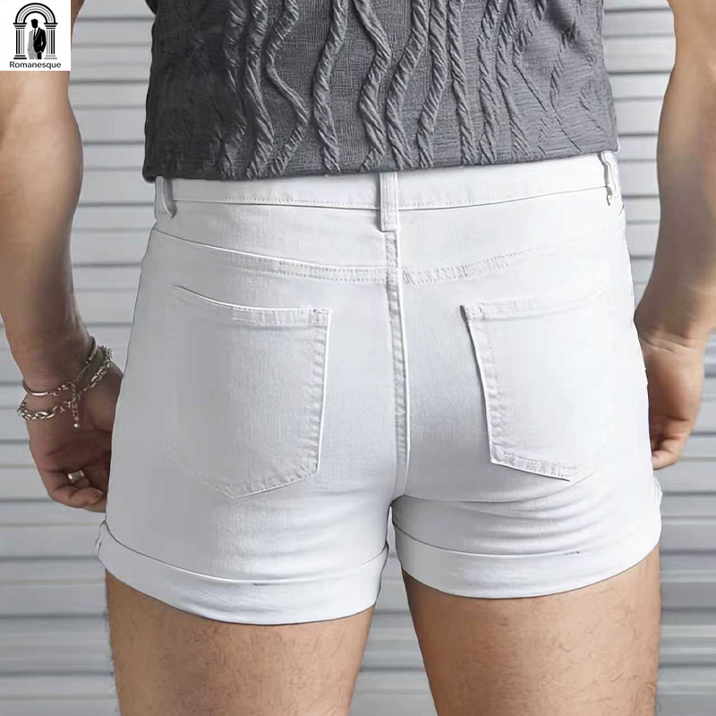 Men's Sexy Slim Fit White Deni - огляд і ціна Men'S Shoes With Jeans