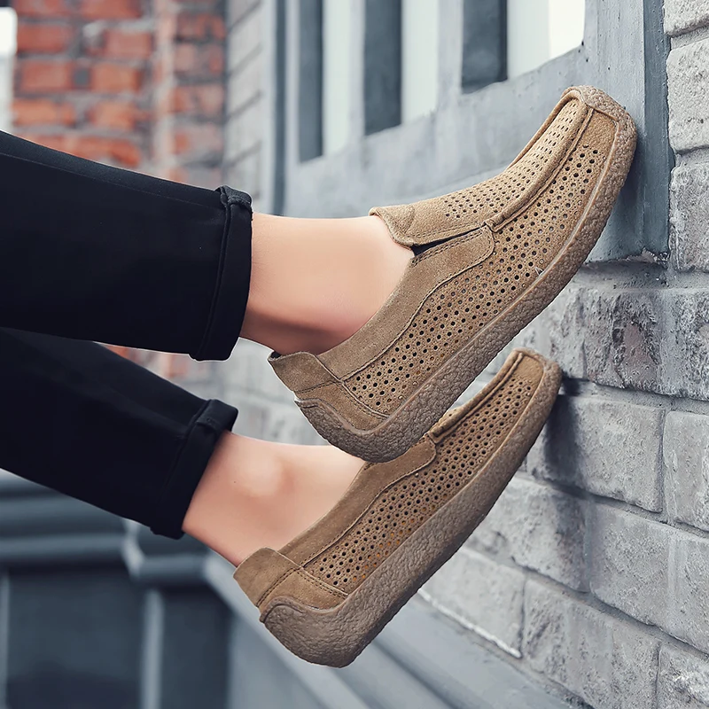 Men Loafers High-quality Slip  - огляд і ціна Men Shoes Size 11