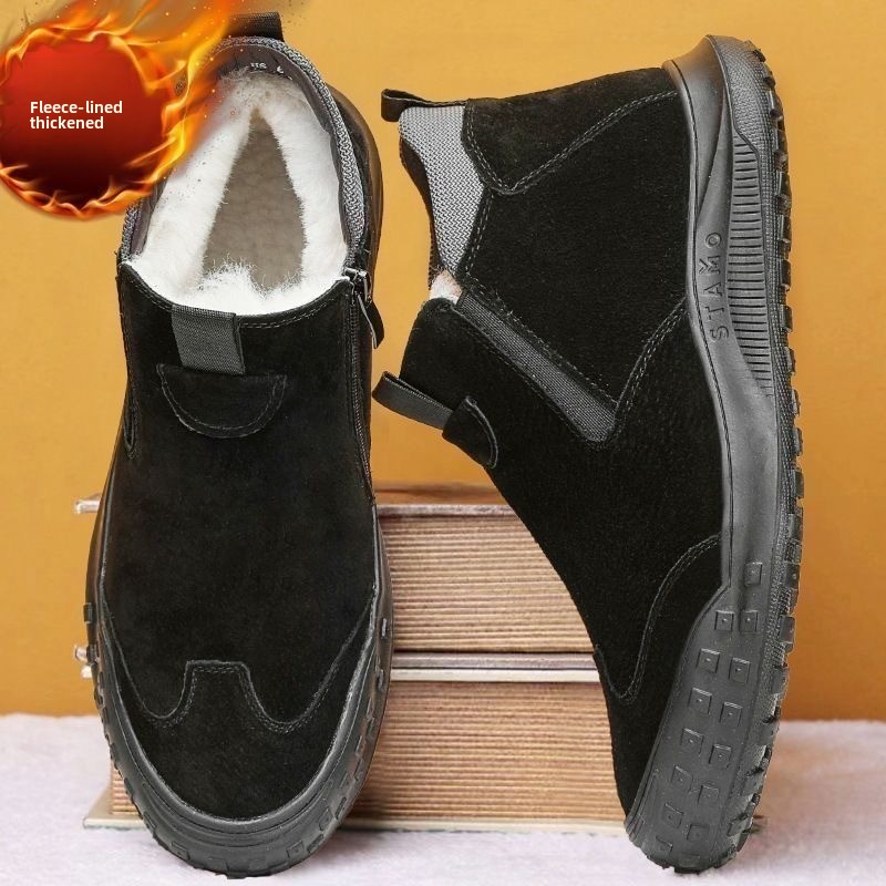 Winter Men's Shoes Plush Warm  - огляд і ціна Men'S Shoes Loafers Casual
