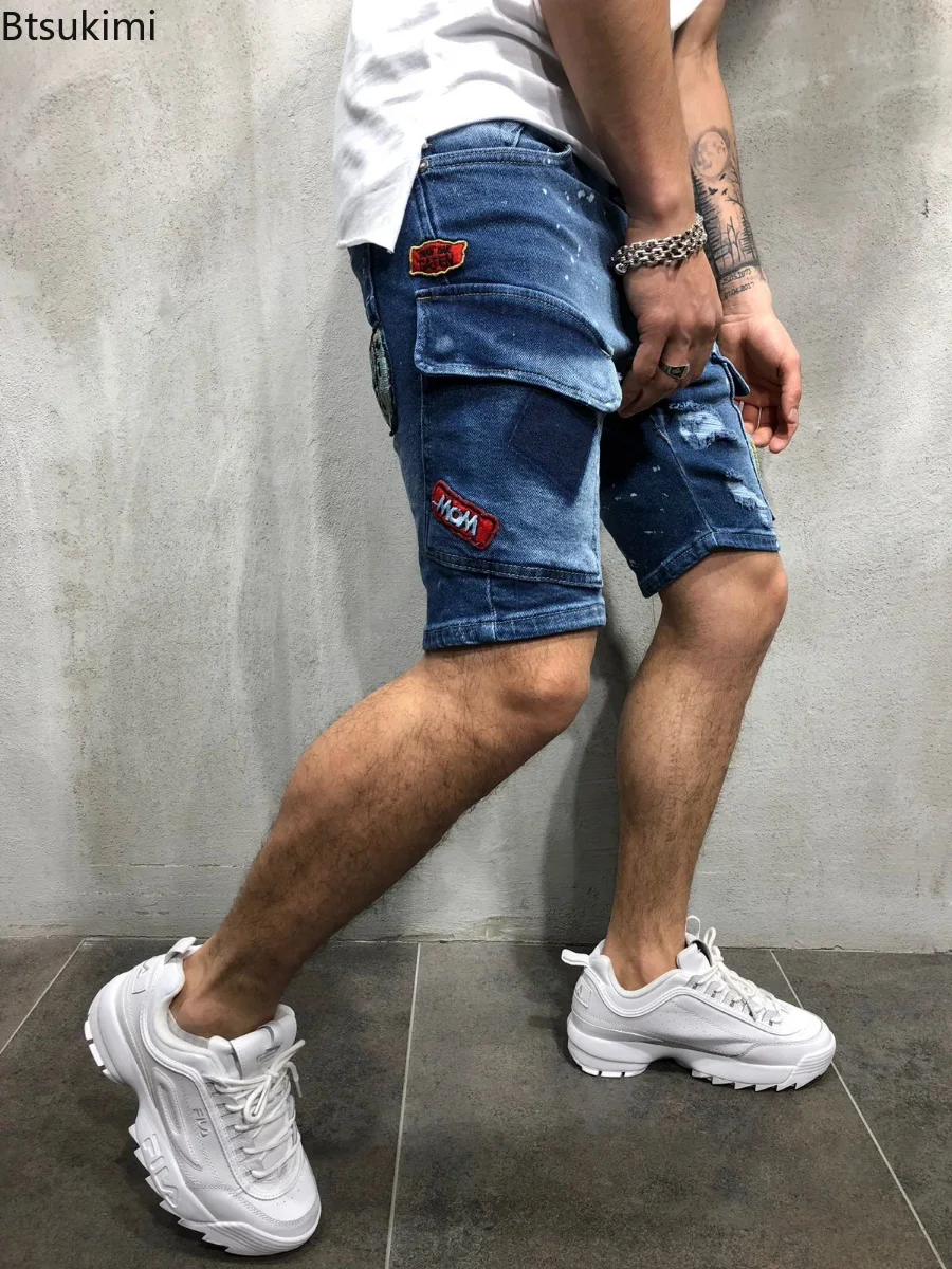 2026 Men's Summer Short Jeans  - огляд і ціна Men'S Shoes With Jeans