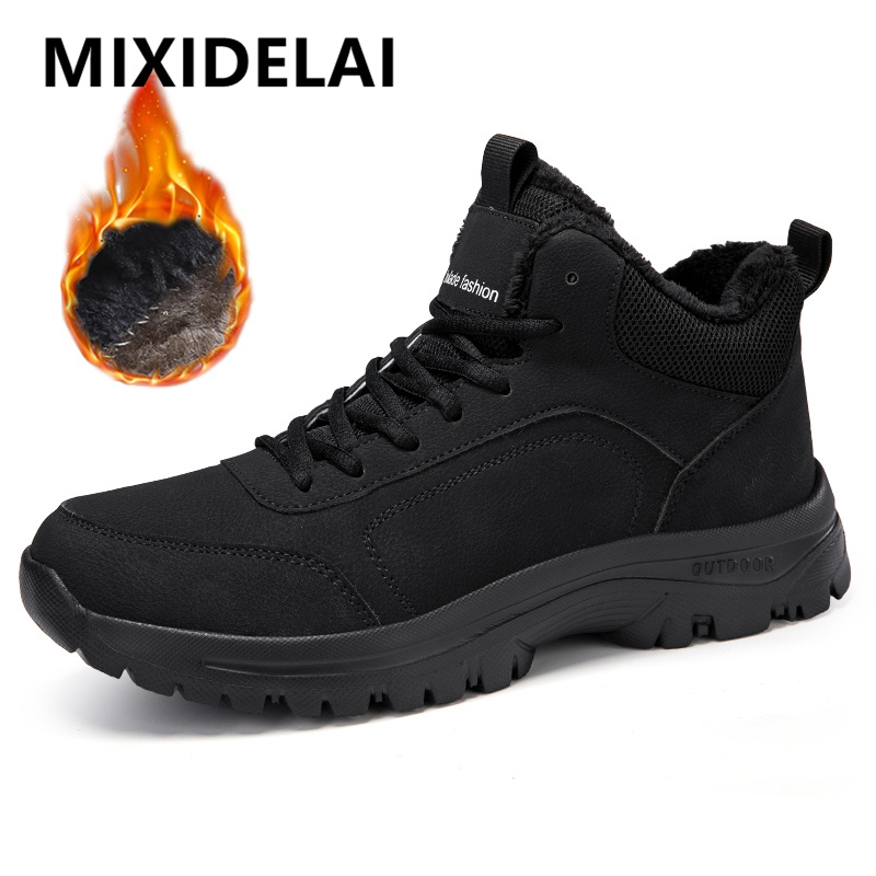 Winter Men's Boots Warm Plush  - огляд і ціна Men Shoes Office