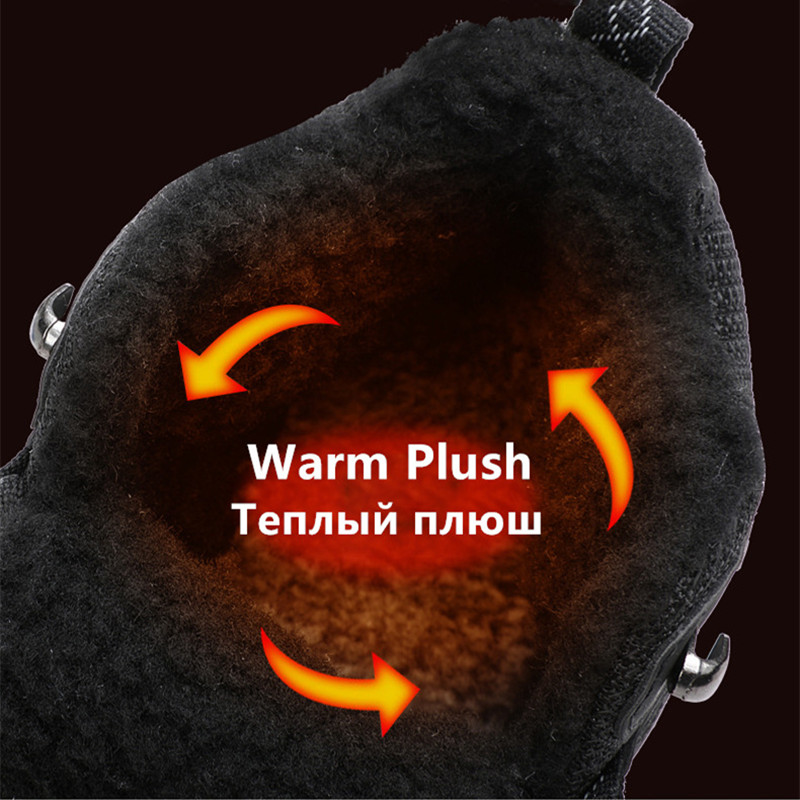 Winter Men's Boots Warm Plush  - огляд і ціна Men Shoes Office