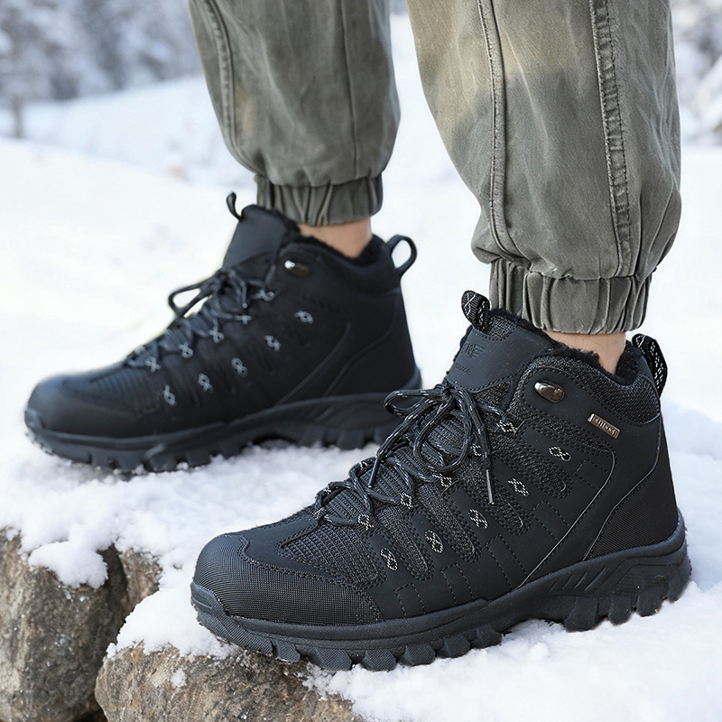 Winter Men's Boots Warm Plush  - огляд і ціна Men Shoes Office