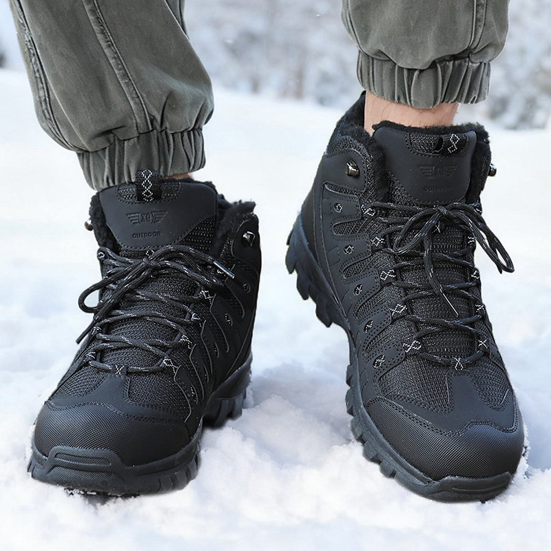 Winter Men's Boots Warm Plush  - огляд і ціна Men Shoes Office