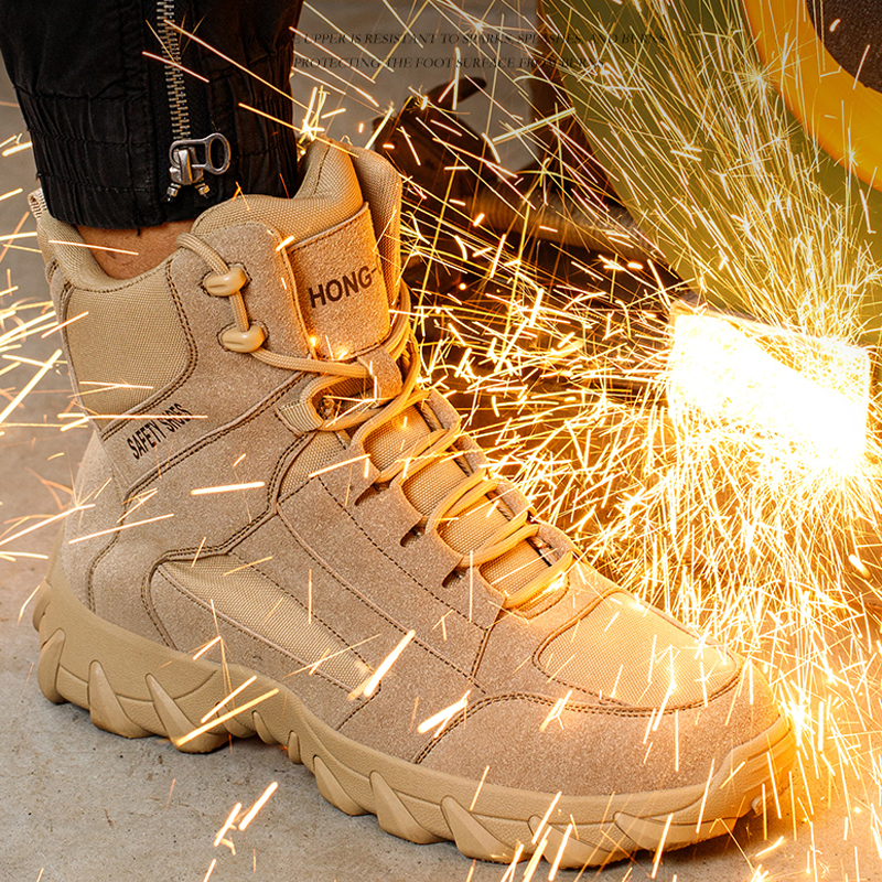 Anti scalding Welding boots Pu - огляд і ціна Men Shoes H&M