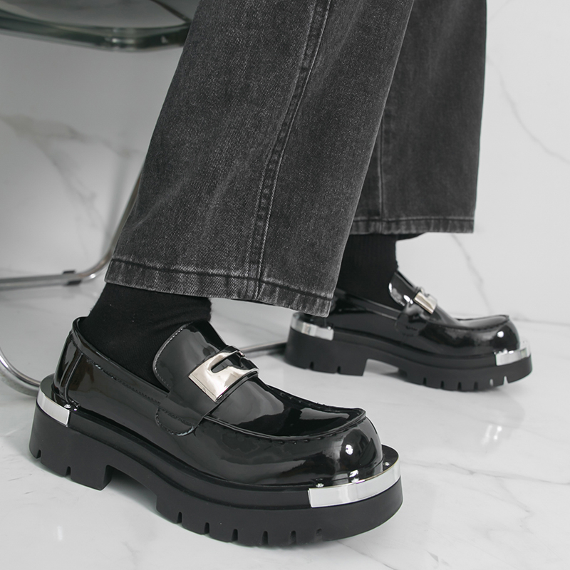 Men's thick soled leather shoe - огляд і ціна Men Shoes For Office Work