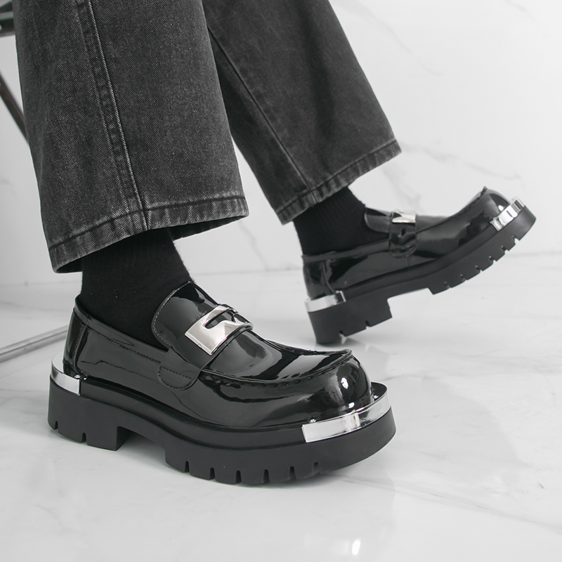 Men's thick soled leather shoe - огляд і ціна Men Shoes For Office Work