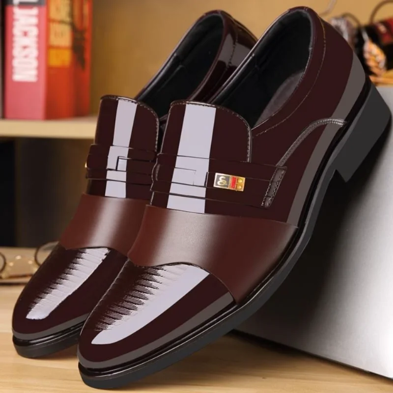 Luxury Leather Men Shoes for W - огляд і ціна Men Shoes For Office Work