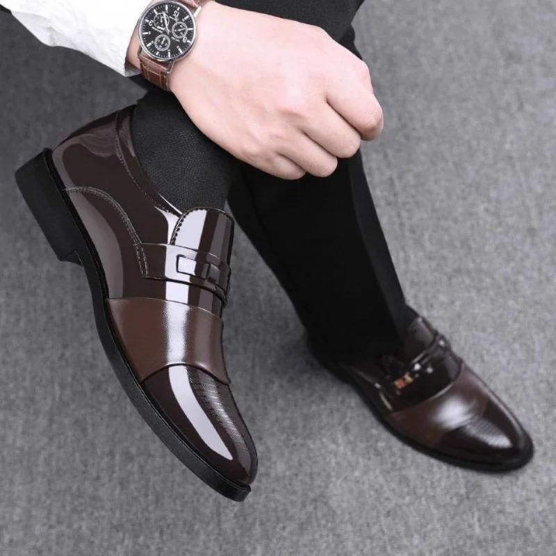Luxury Leather Men Shoes for W - огляд і ціна Men Shoes For Office Work