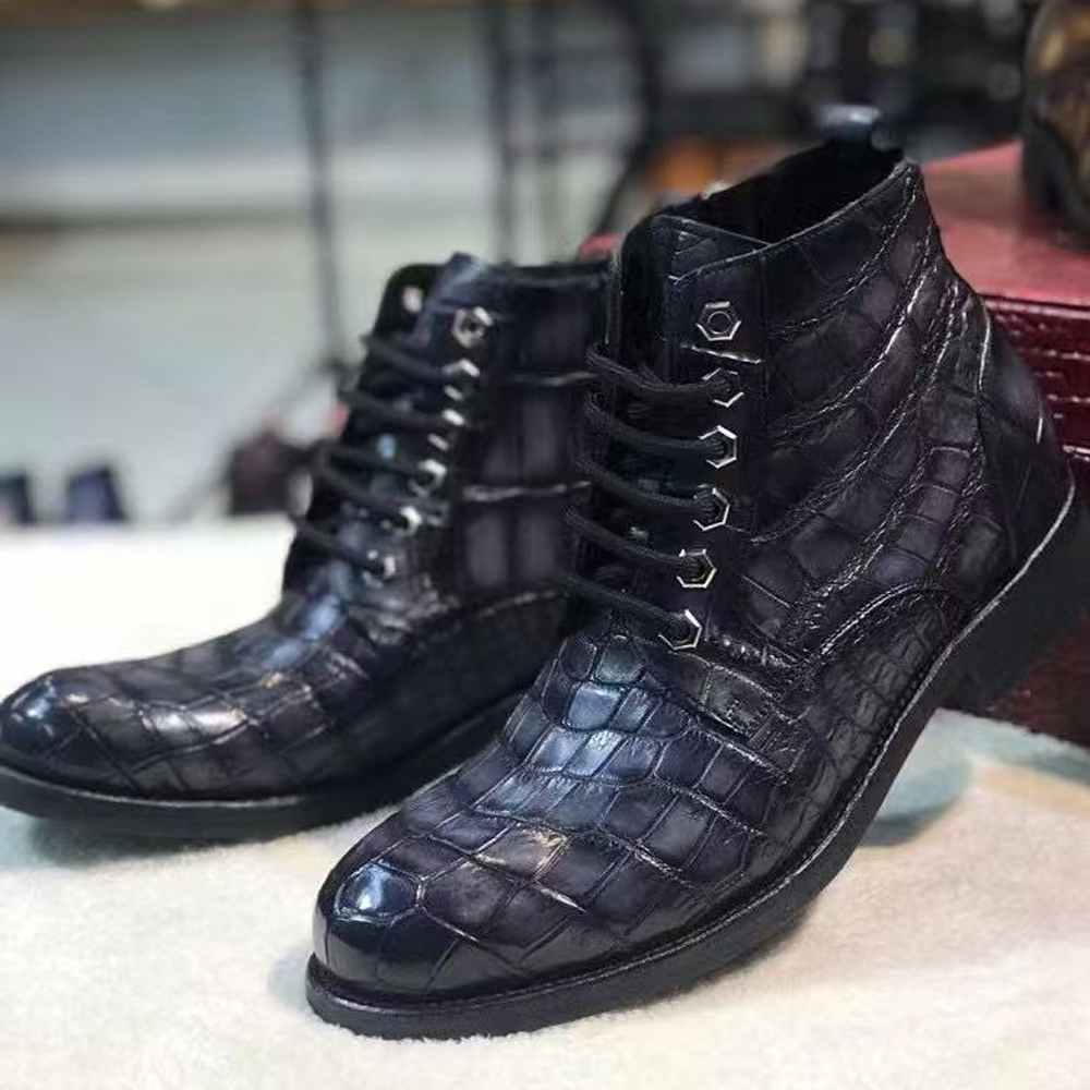 yingshang new men crocodile bo - огляд і ціна Men Shoes For Wedding