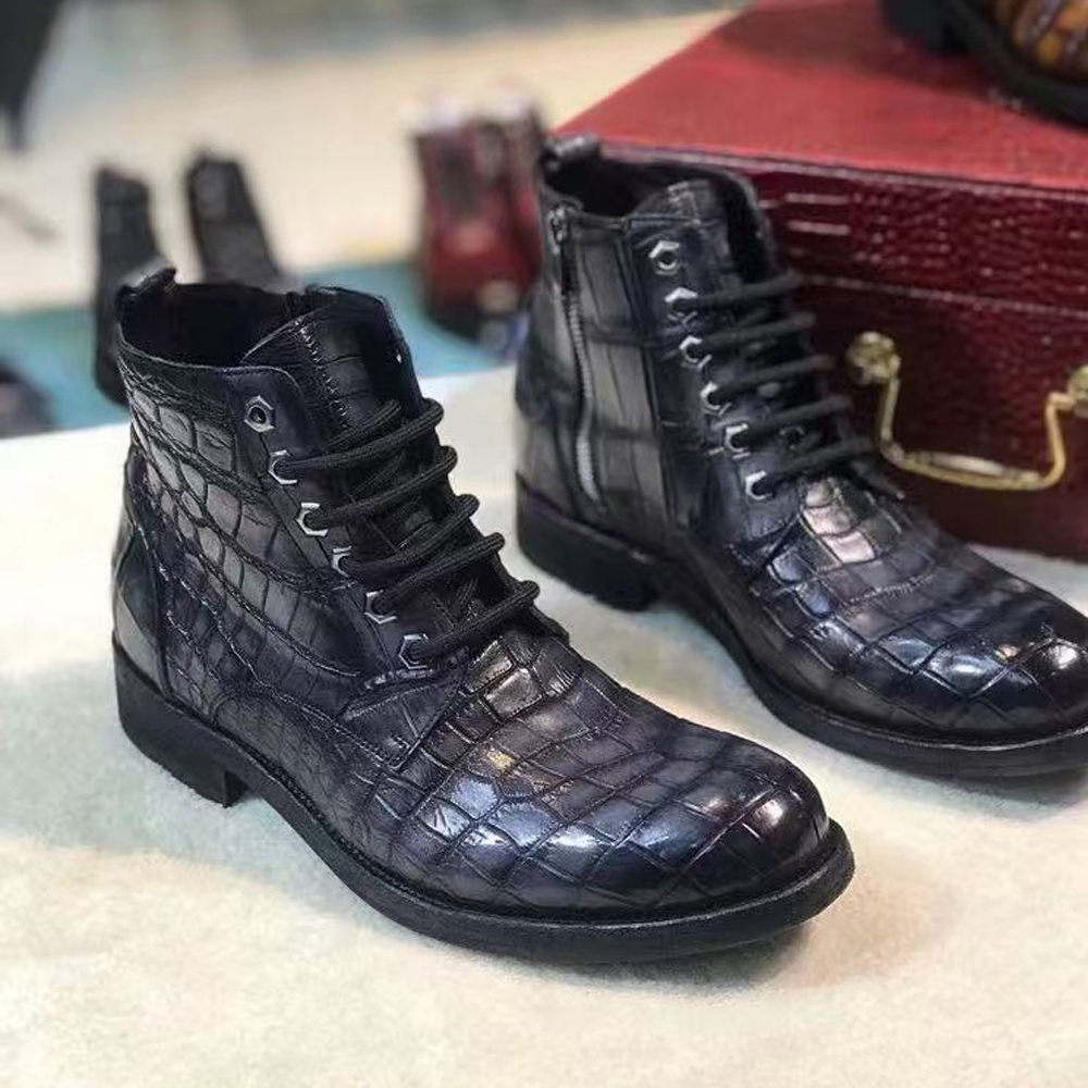 yingshang new men crocodile bo - огляд і ціна Men Shoes For Wedding