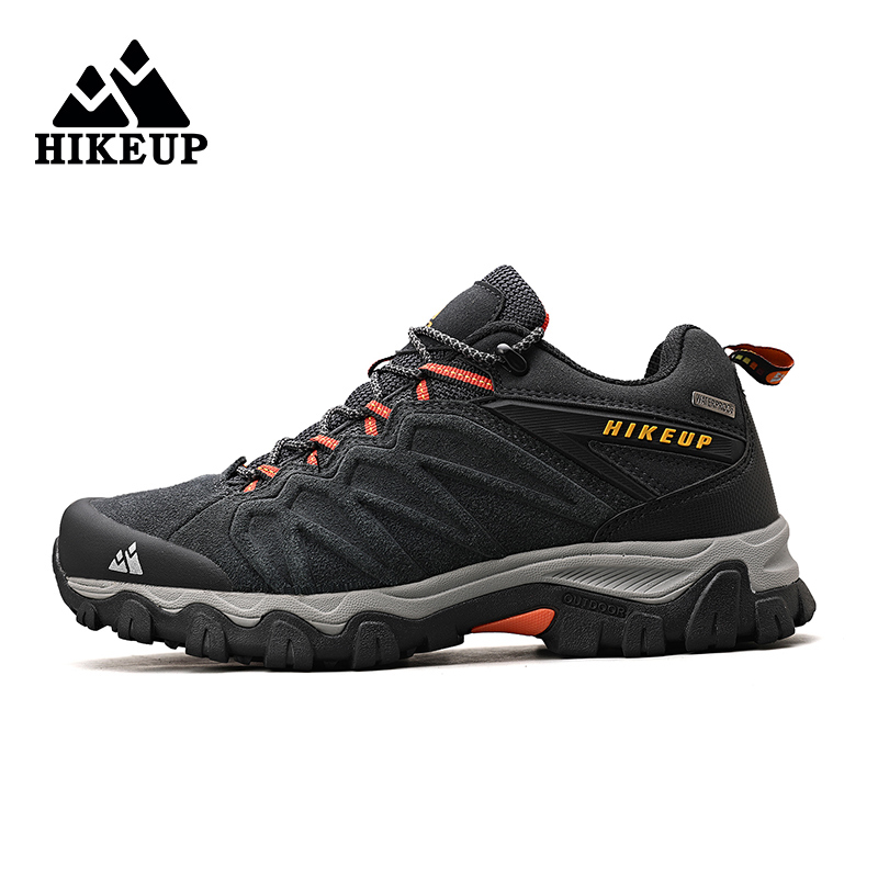 HIKEUP High Quality Leather Hi - огляд і ціна Men Shoes Size 11