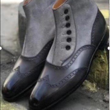 Men's Leather Suede Chelsea Bo - огляд і ціна Men Shoes Office