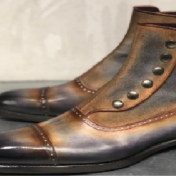 Men's Leather Suede Chelsea Bo - огляд і ціна Men Shoes Office