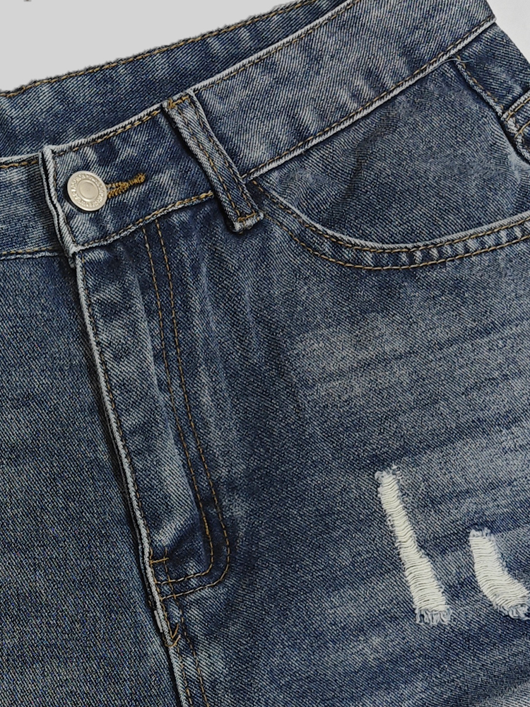 Light Blue Denim Shorts Men's  - огляд і ціна Men'S Shoes With Jeans