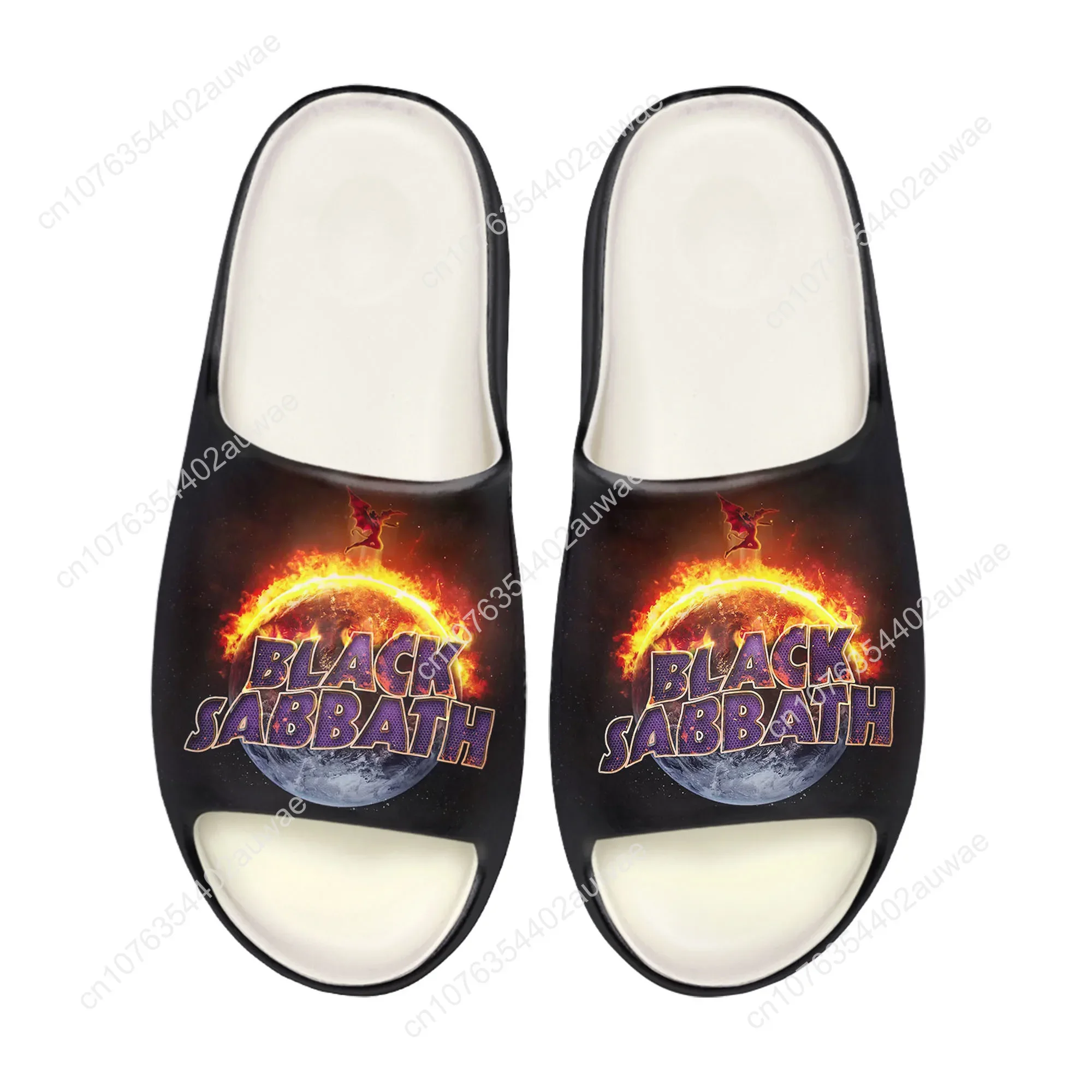 Black Heavy Metal Band Sabbath - огляд і ціна Men Shoes Office