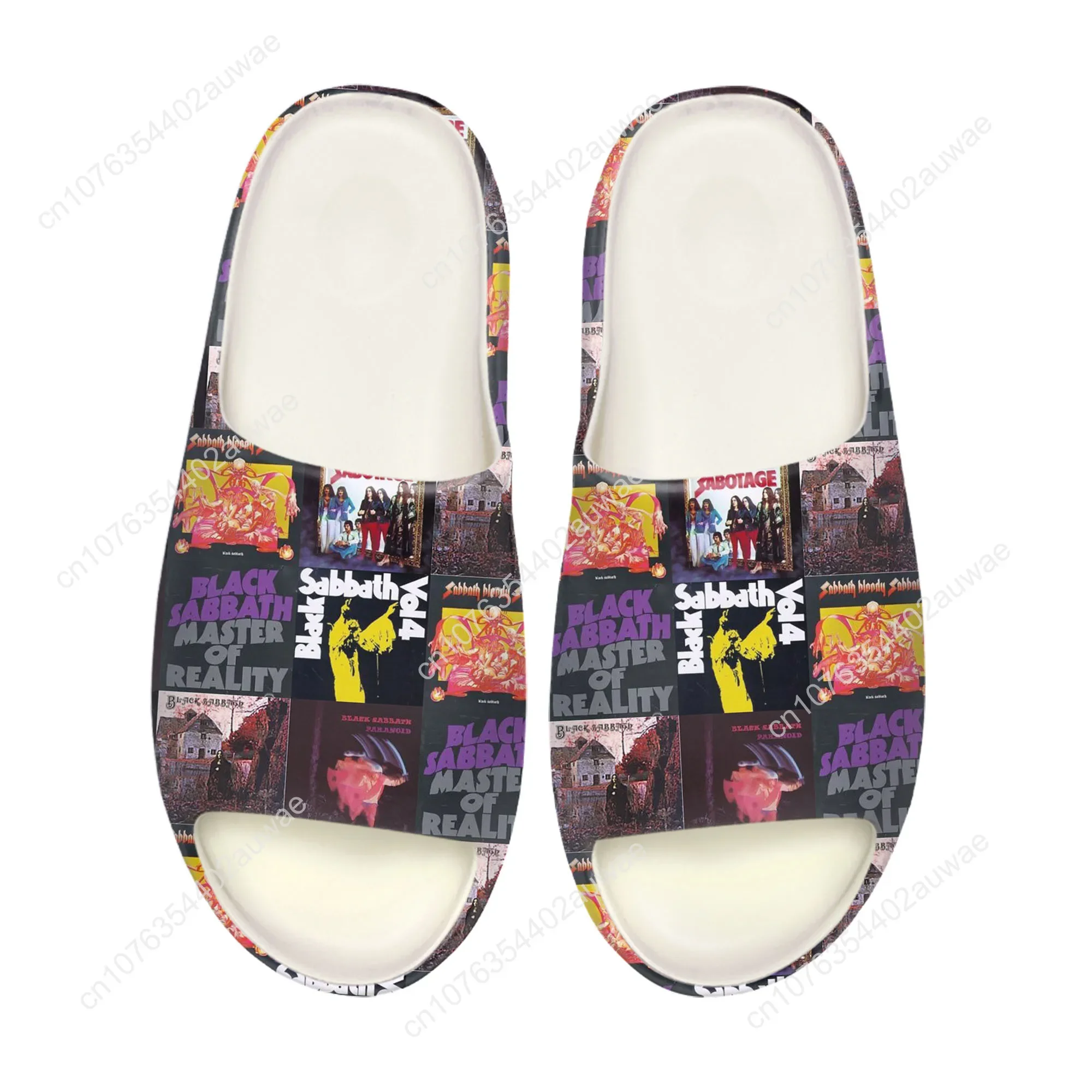 Black Heavy Metal Band Sabbath - огляд і ціна Men Shoes Office
