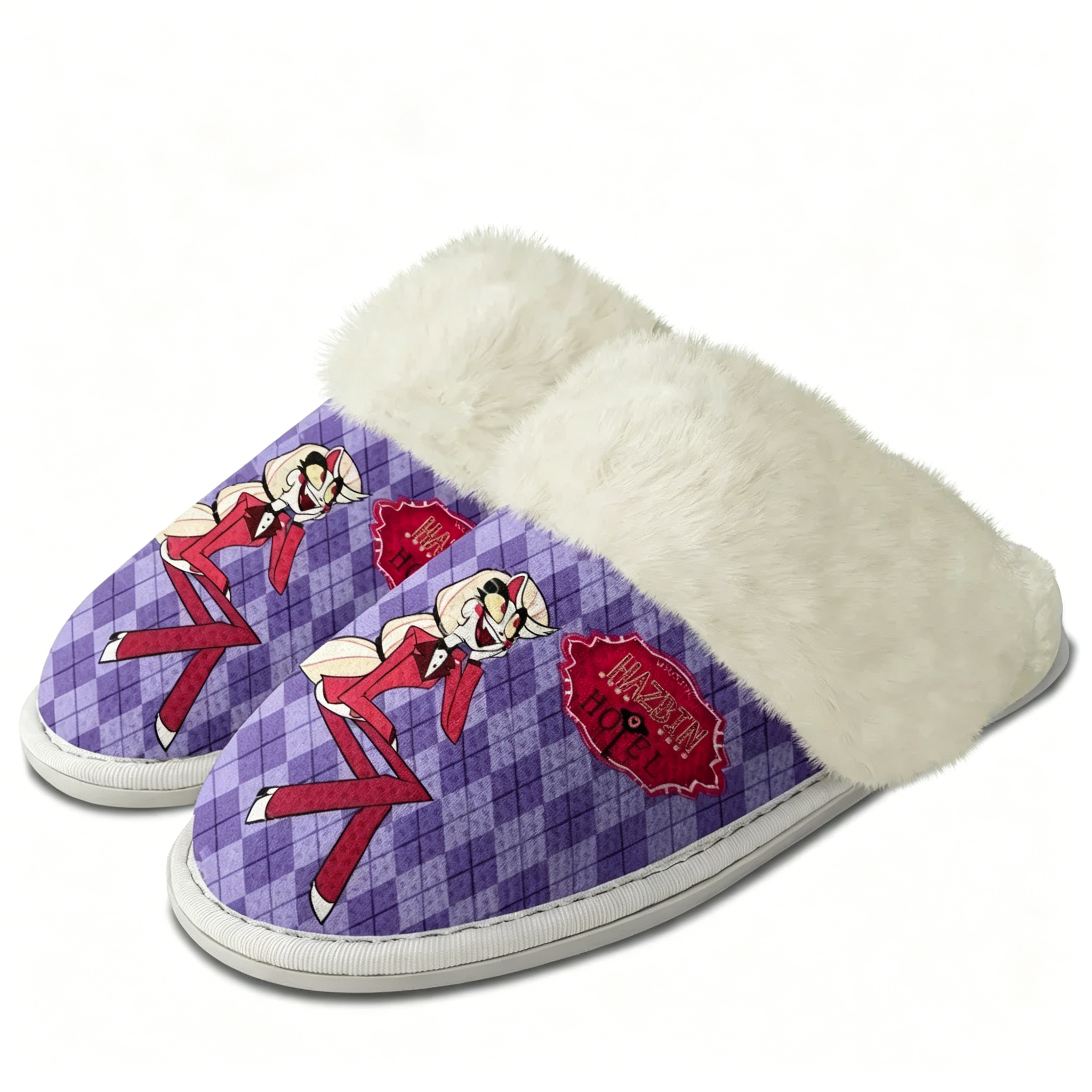 H-Hazbin Hotel Plush Slippers  - огляд і ціна Men Shoes H&M