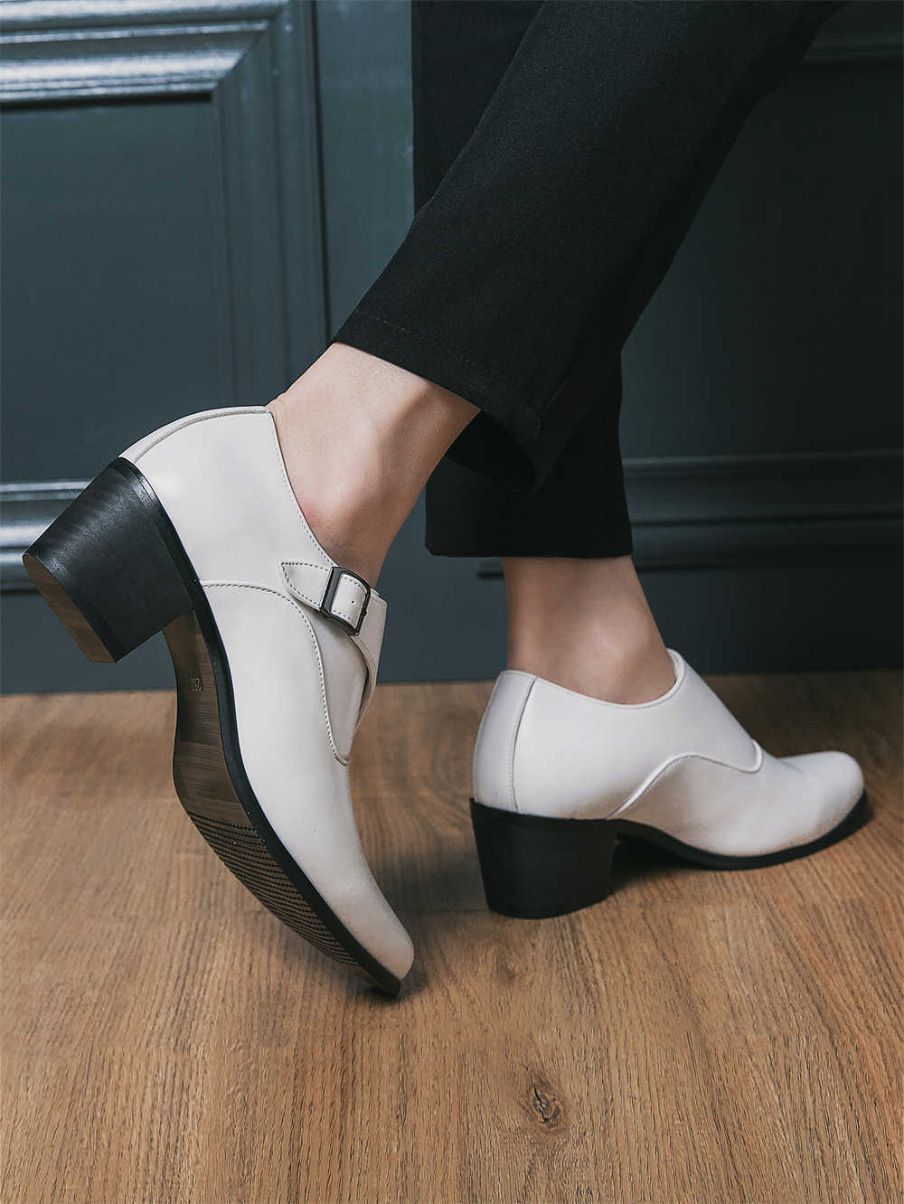 Normal Leather Ballroom Dancin - огляд і ціна Men Shoes Office