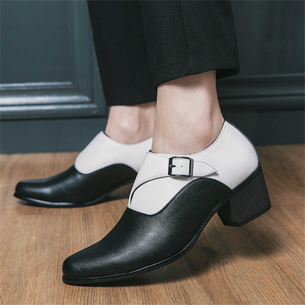 Normal Leather Ballroom Dancin - огляд і ціна Men Shoes Office