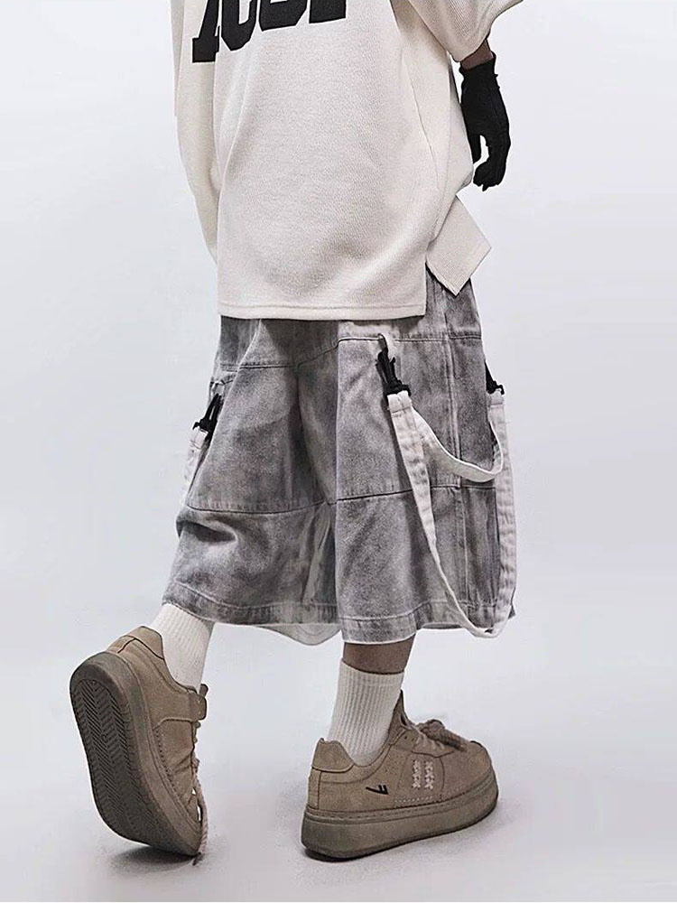Retro Hip-hop Men's Ripped Jea - огляд і ціна Men'S Shoes With Jeans