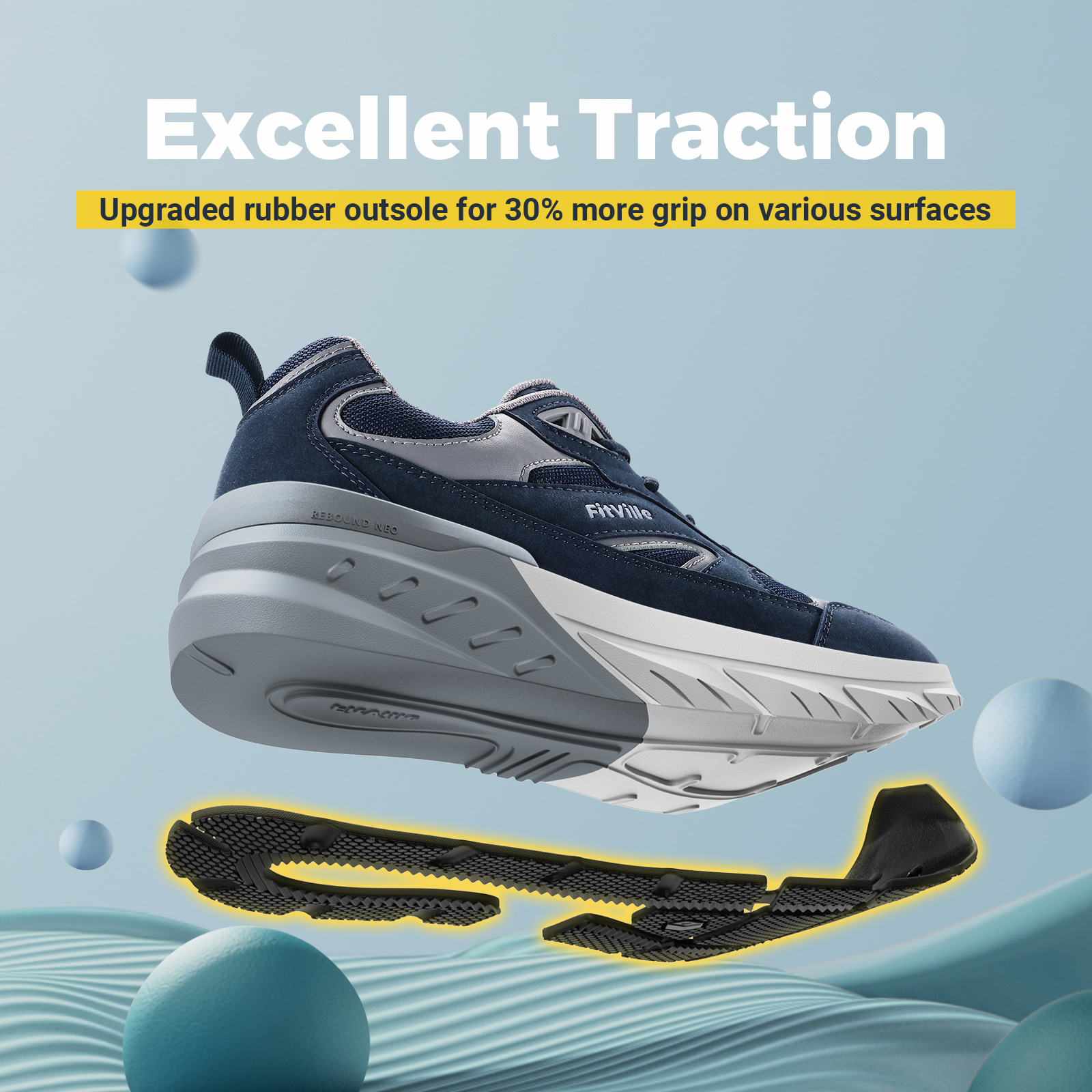 FitVille Newest Walking Shoes  - огляд і ціна Men Shoes H&M