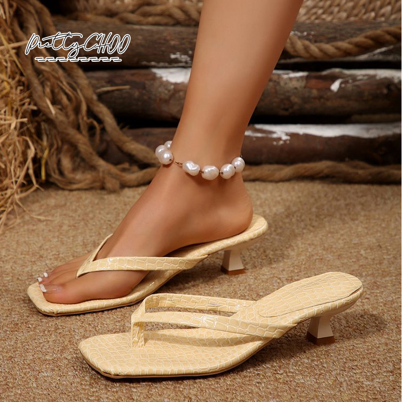 Crocodile Print Kitten Heel Fl - огляд і ціна Men'S Shoes To Women'S Size